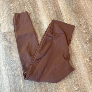 Uniqlo Women's Rich Brown Leggings NWOT